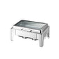 Chafing dish inox vitré